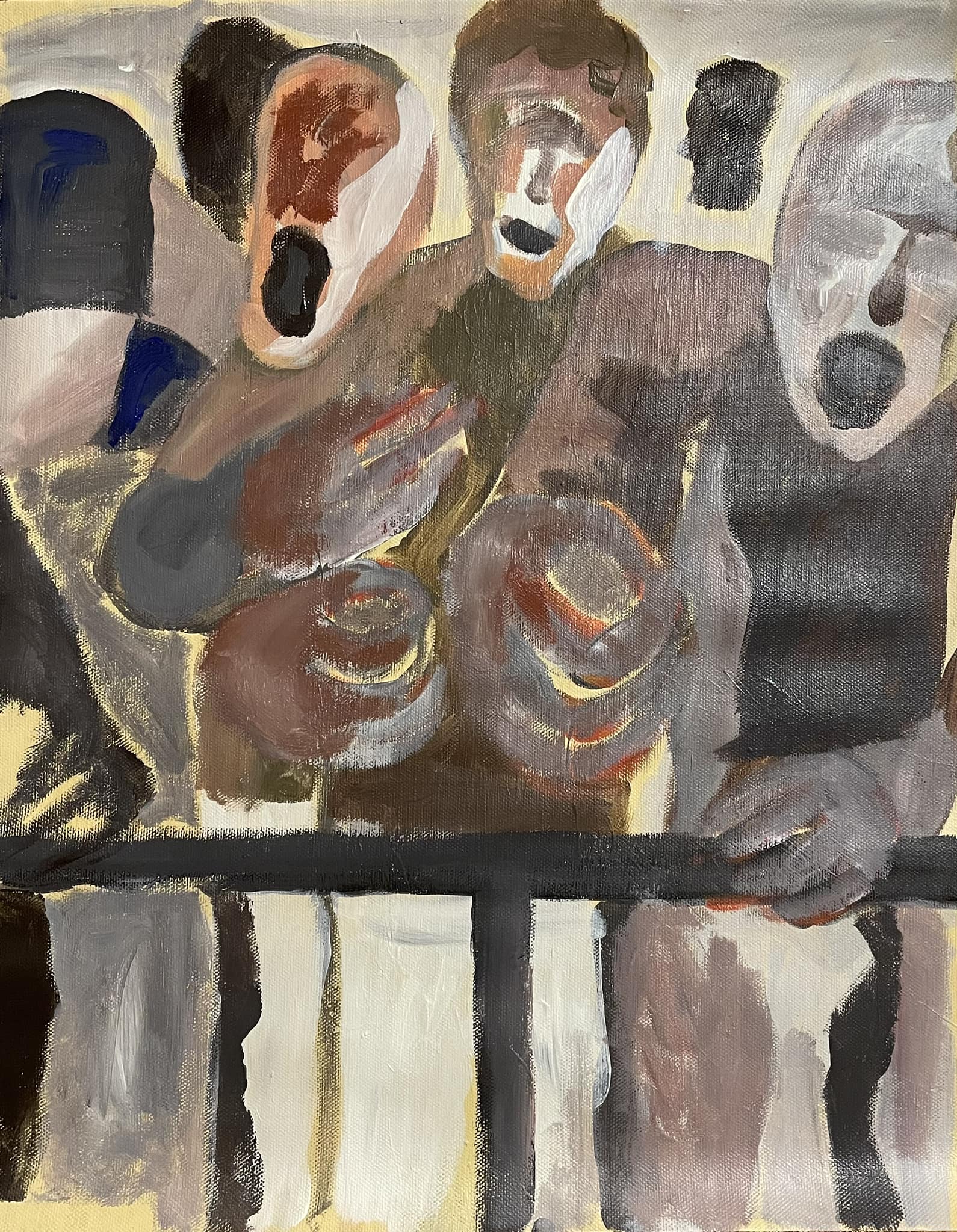 Fodboldmaleri / Paintings / Canvas