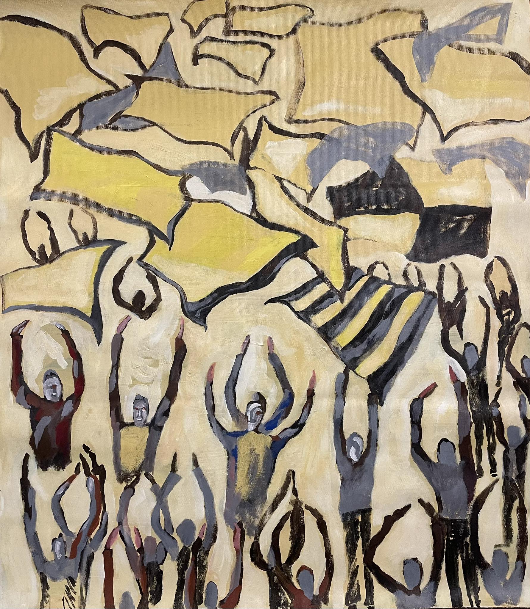 Fodboldmaleri / Paintings / Canvas