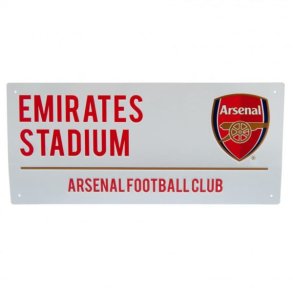 Arsenal skilte og flag