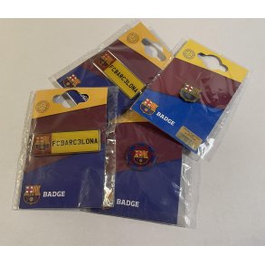 FC Barcelona Pin/Badges og nøgleringe