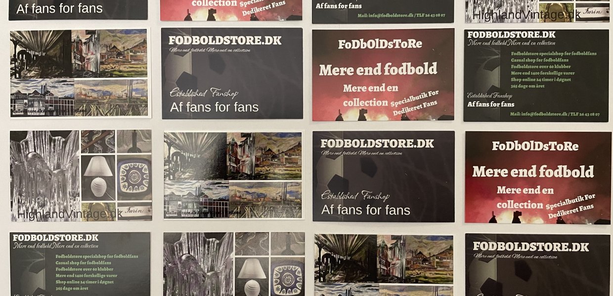 Fodboldstore dk ogs&aring; highland vintage og Galleristore dk