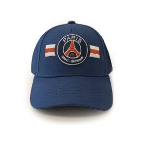 PSG kasket Striber vandret p blt design / Junior kasket