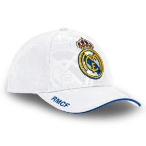Real Madrid classic kasket / 58 cm / Hvid 