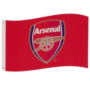 Arsenal flag rdt Ml: 91 x 152 cm.