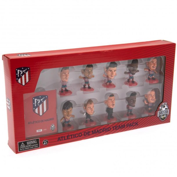 Atletico de Madrid Soccerstarz hjemmebanekit / 10 figurer 2019-2020