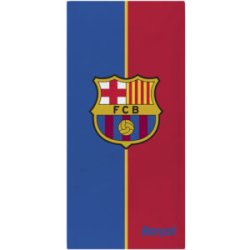 FC Barcelona hndklde crest/klubmrke bordeaux-bl 140 x 75 cm.