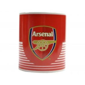 Arsenal krus i Keramik / Striber / R�d-hvide farver