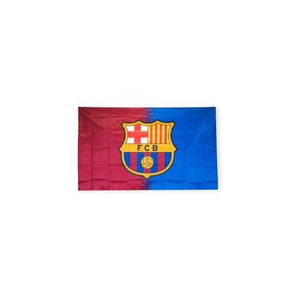 FC Barcelona flag Klubbens farver 2-delt og klubbens mrke