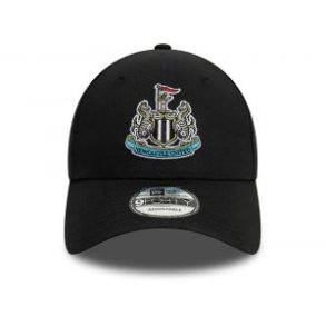 Newcastle kasket / justerbar / 100 % bomuld / sort crest classic design