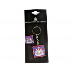 Newcastle pin/badge Retro design + n�glering