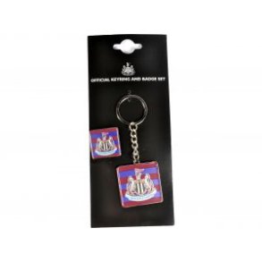 Newcastle pin/badge Retro design + n�glering