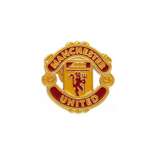 Manchester United Classic crest pin/badge i metal 