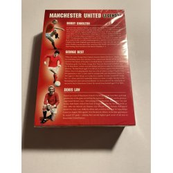 Manchester United Legends Dvd boks (3dvd) Charlton-Best-Law.
