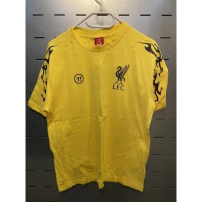 Liverpool t-shirt warrior gul Str S - M - L -  XL - XXL
