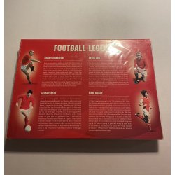 Manchester United Football Legends 4 DVD box set Charlton - Laws - Best m.fl.