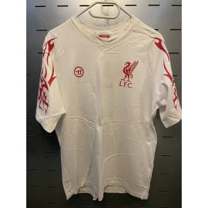 Liverpool t-shirt  warrior hvid str L- XL