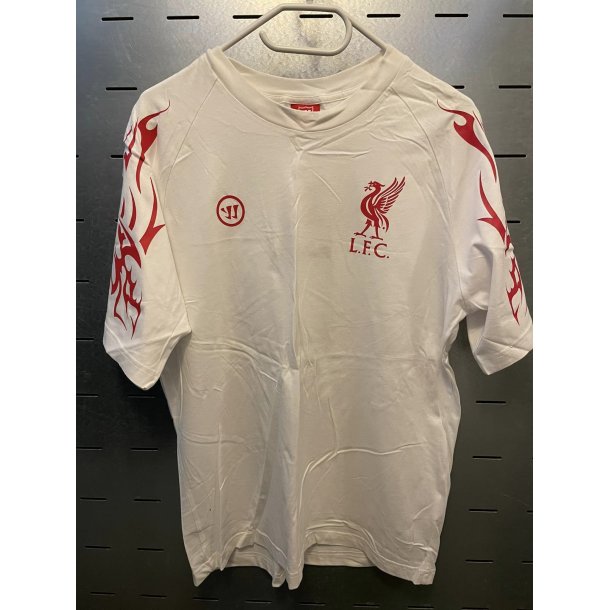 Liverpool t-shirt rd / warrior hvid str L- XL