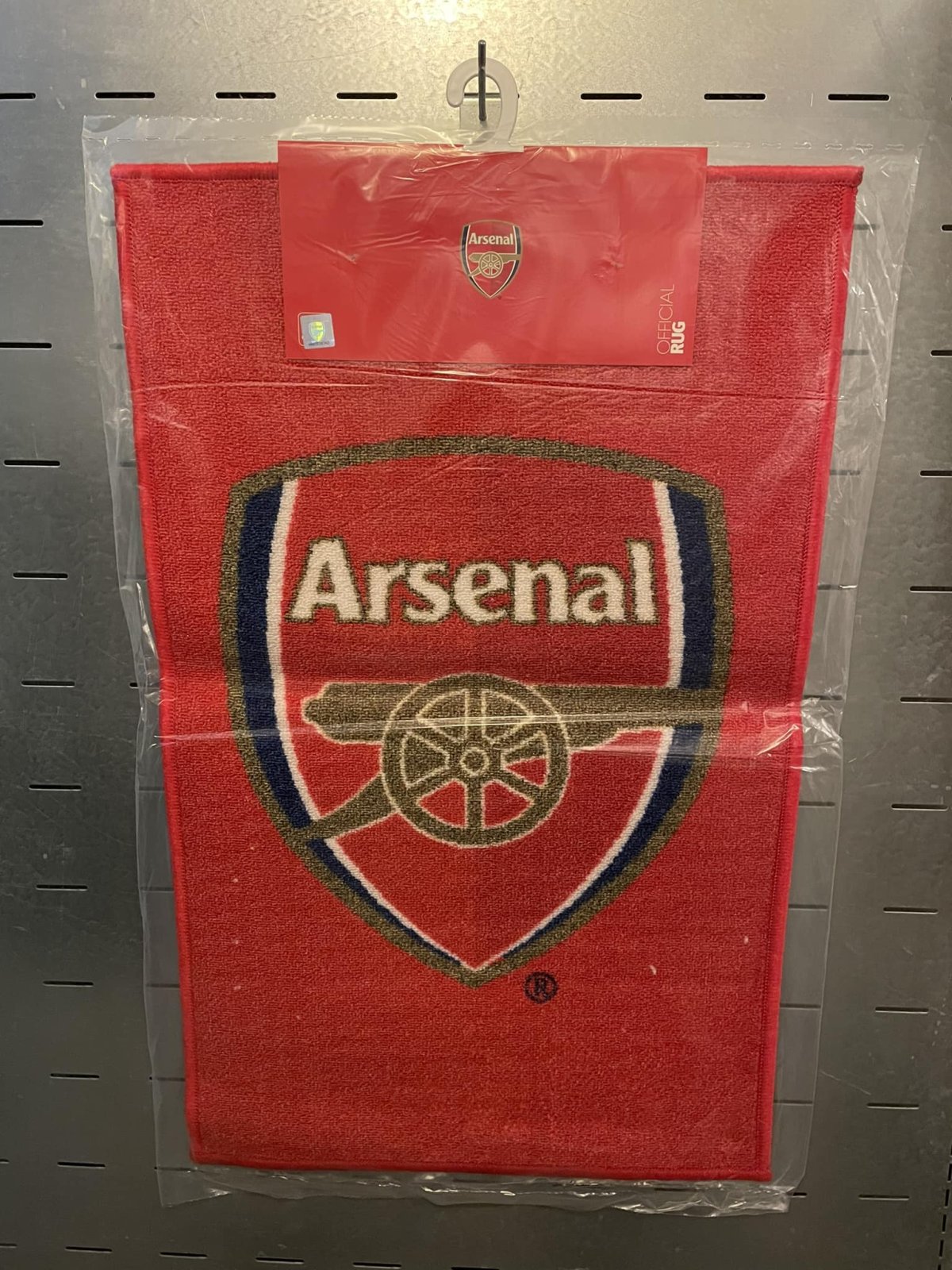 Arsenal gulvmåtte 50 x 80 cm. - Gulvmåtter - Fodboldstore.dk