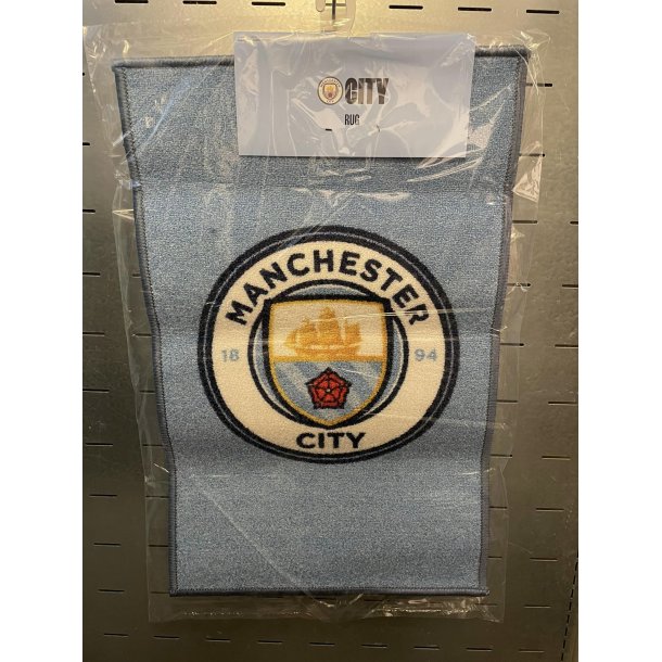 Manchester City gulvmtte 50 x 80 cm.