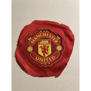 MUFC stofmrke 8 cm.