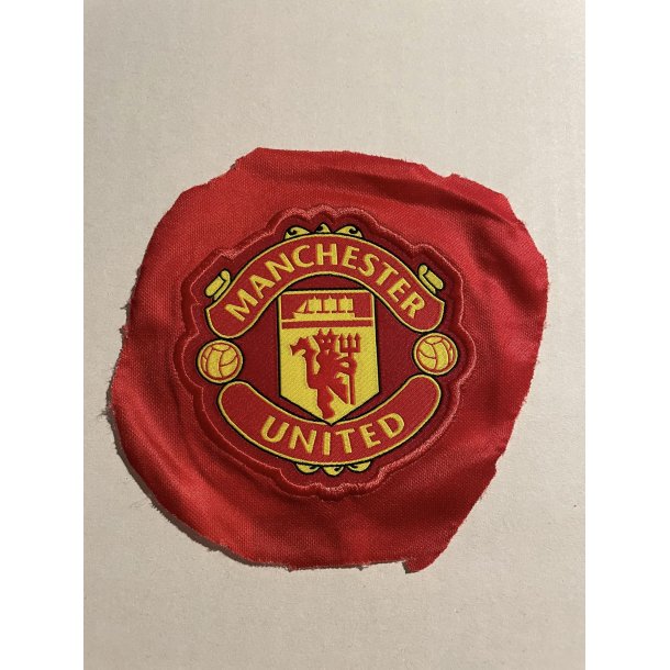 MUFC stofmrke 8 cm.