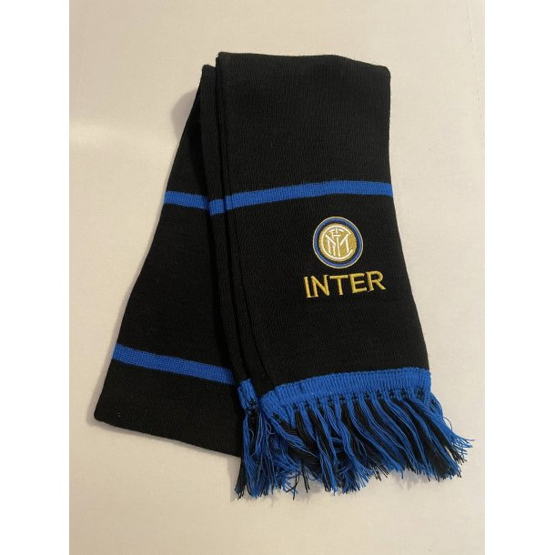 Inter klubtrklde sort med smalle bl striber Retro version