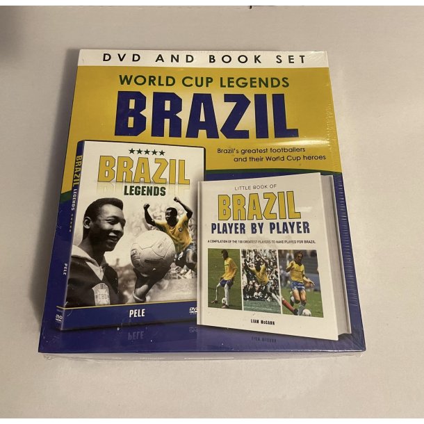 Brazil World Cup Legends DVD og bog i gavest 