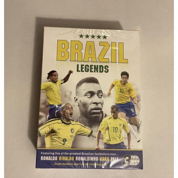 Brazilian football Legends 3 DVD box st