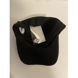 Juventus cap sort 100 % bomuld / Gamle mrke / Sort