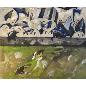 Fanzone / Liv p tribunen / Ml: 47 x 56 cm.