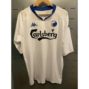 FC Kbenhavn hvid Kappa / Str XXXL brugt trje