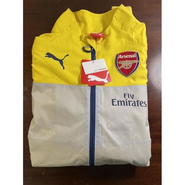 Arsenal  Jakke gul Puma trning Haves str Small/medium/large/XL