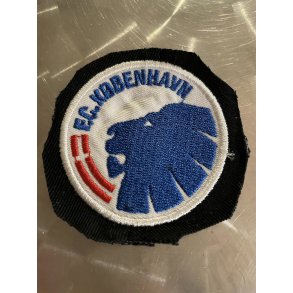 FCK stofmrke classic hvid-sort Ml: 5 cm.