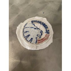 FCK stofmrke classic / hvid Ml: 5 cm.