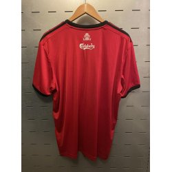 FC Kbenhavn Adidas trje korte rmer rd-sort brugt