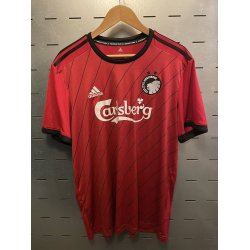 FC Kbenhavn Adidas trje korte rmer rd-sort brugt