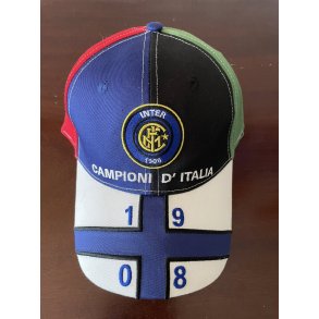 Inter cap  CAMPIONI D' Italia justerbar