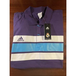 Real Madrid Polo Tee / Flere farver lilla-hvid-sky / Str small