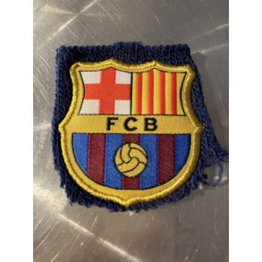 FC Barcelona stofm�rke  4 x 4 cm.