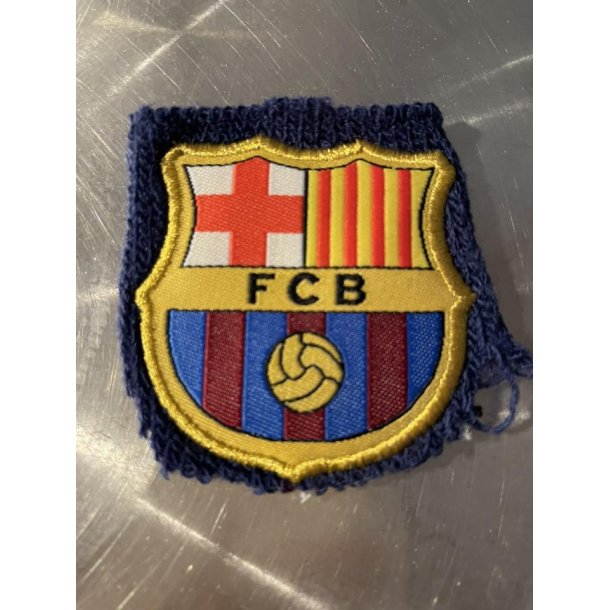 FC Barcelona stofm�rke  4 x 4 cm.