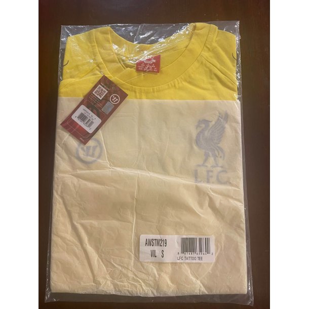Liverpool t-shirt warrior gul Str S - M - L -  XL - XXL