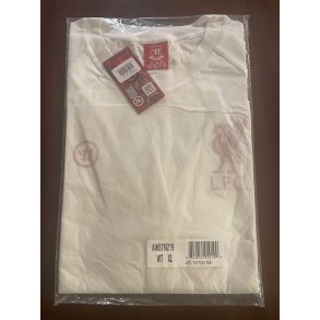 Liverpool t-shirt  warrior hvid str L- XL