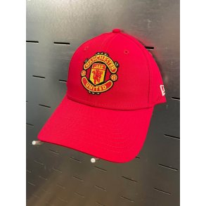 Manchester United cap r�d / New Era / 100 % bomuld