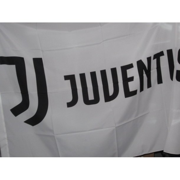 Juventus flag nye mrke Juventus (Hvid) 90 x 130 cm.)