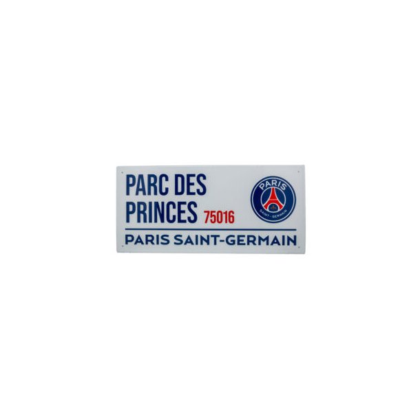 Paris Saint Germain street sign i metal 