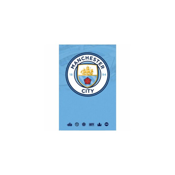 Manchester City plakat crest / Klubbens mrke