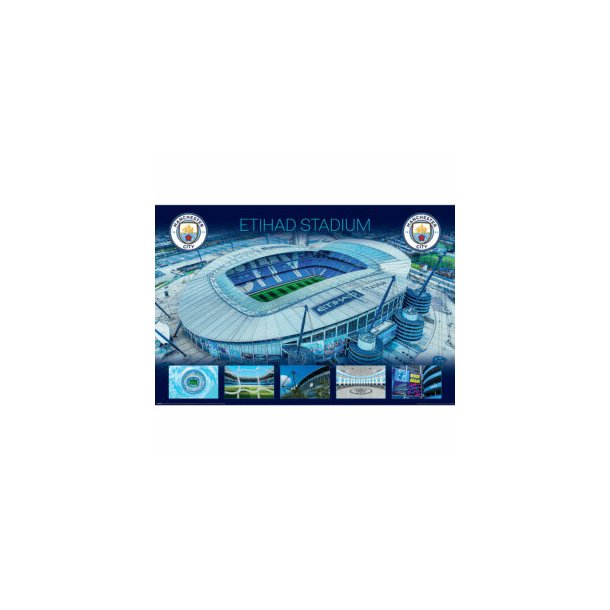 Manchester  City plakat / Etihad Stadium foto