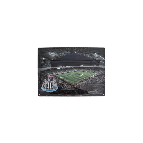 Newcastle Skt. James Park Foto metalskilt