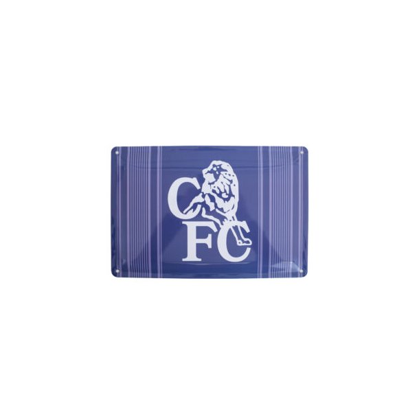 Chelsea metalskilt Retro design