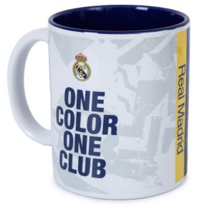 Real Madrid keramik krus / One colour one club / Ml: 9 cm. hjden 8 cm. diameter